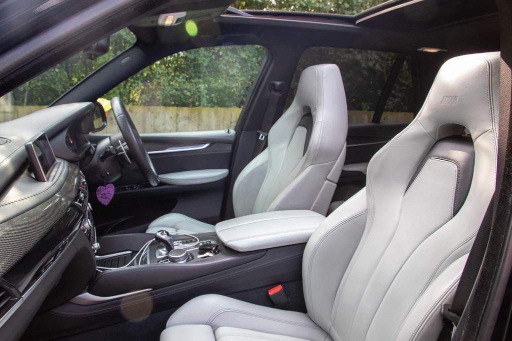image of front seats